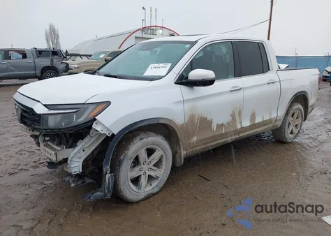 2021 Honda Ridgeline Rtl-E from USA, damaged, VIN 5FPYK3F74MB006658